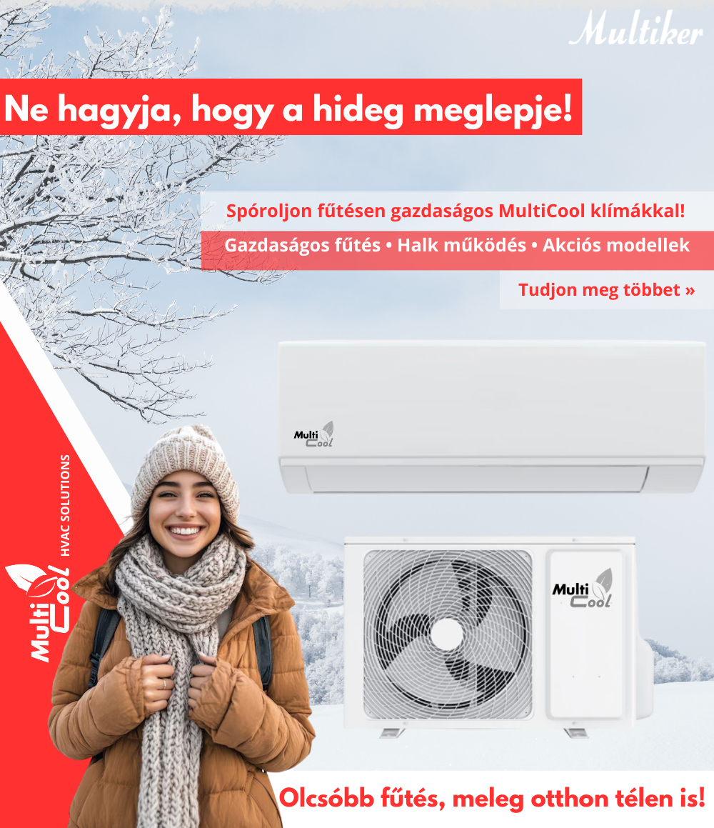 multicool hőszivattyú fűtésre